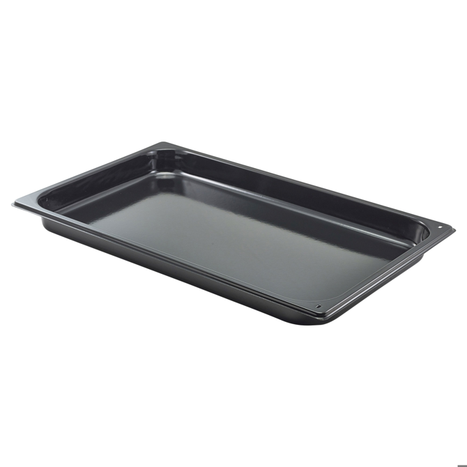 Enamel Baking Tray GN 1/1 40mm Deep