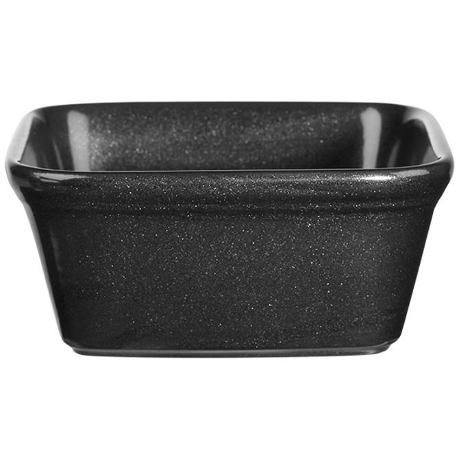 Churchill Cookware Square Pie Dish Black 4.75inch / 12cm