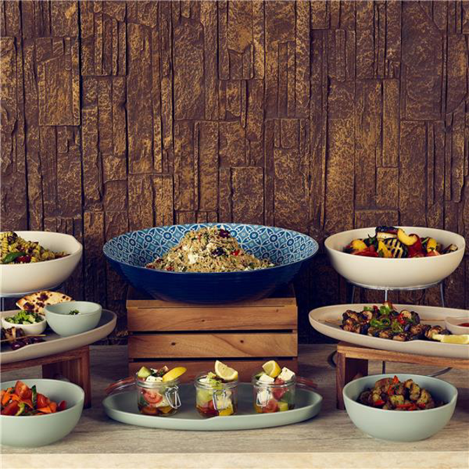 Jade Copenhagen Oval Melamine Dish 47.5 x 24cm
