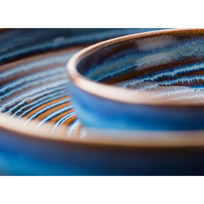 Santo Cobalt Coupe Plate 11inch / 28cm