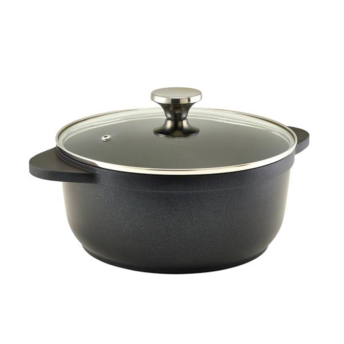 GenWare Non-Stick Cast Aluminium Casserole Dish 24cm