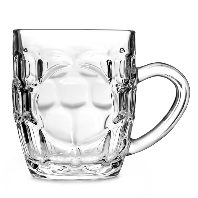 Half Pint Dimple Mug with Window 10oz / 285ml