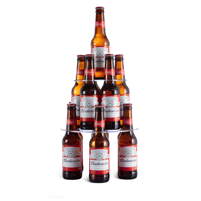 Display Bottle Stacker Clear