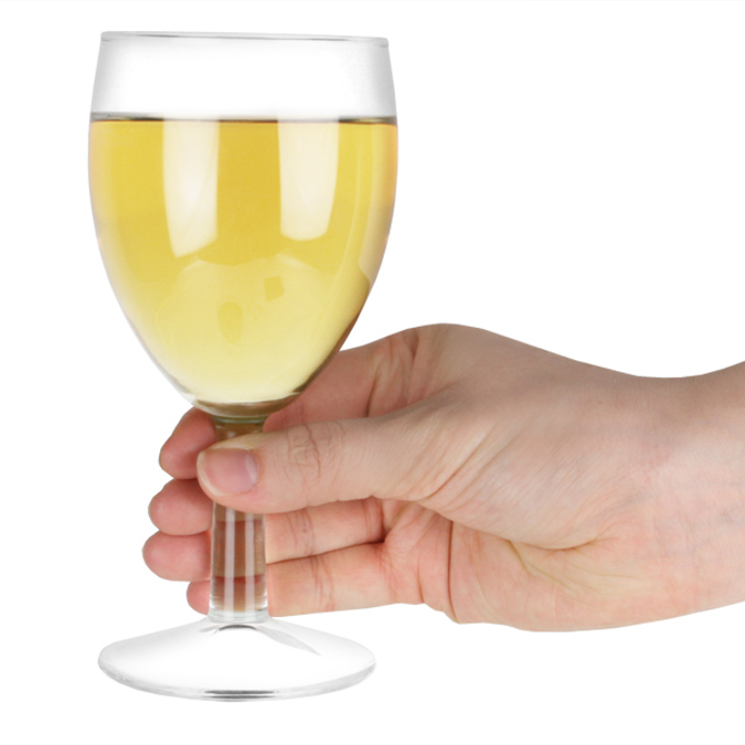 Saxon Toughened Wine Glasses 9oz LCE at 175ml