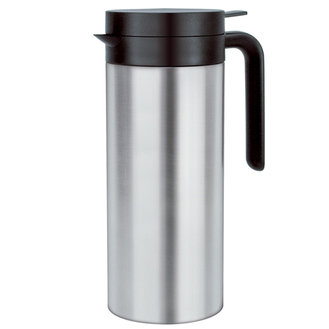 Elia Cylinder Vacuum Jug JFS Stainless Steel 1ltr