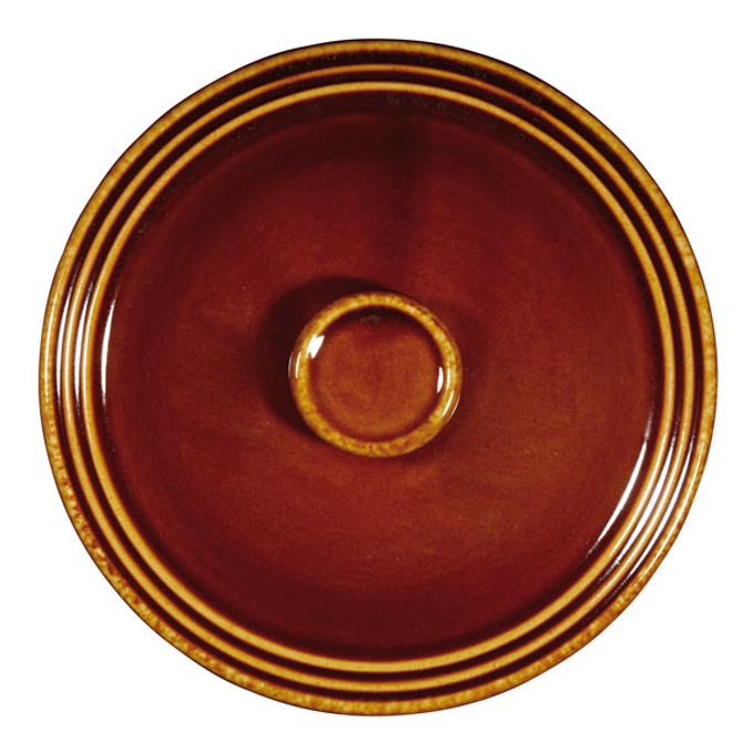 Art De Cuisine Rustics Centre Stage Small Pot Lid Brown 3.4 Inches / 8.6cm