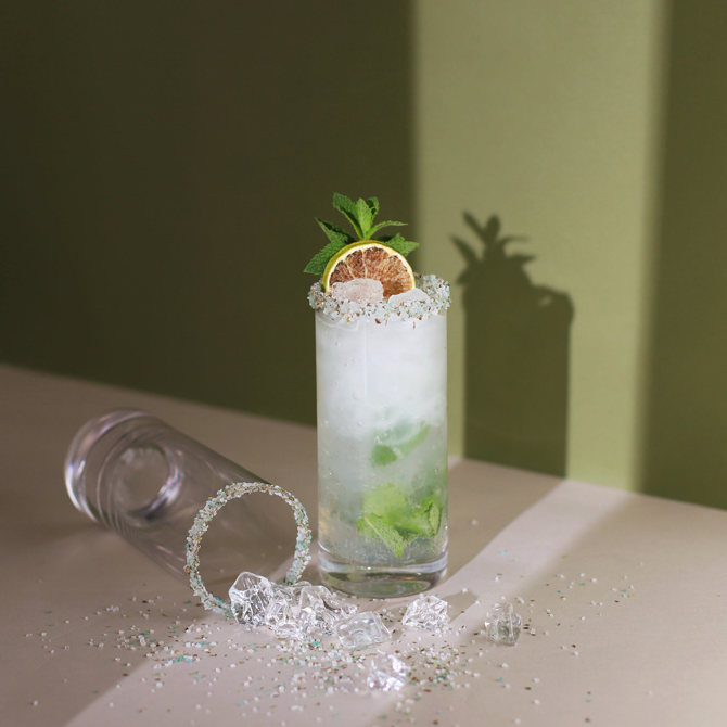 Mint Cocktail Sugar 100g