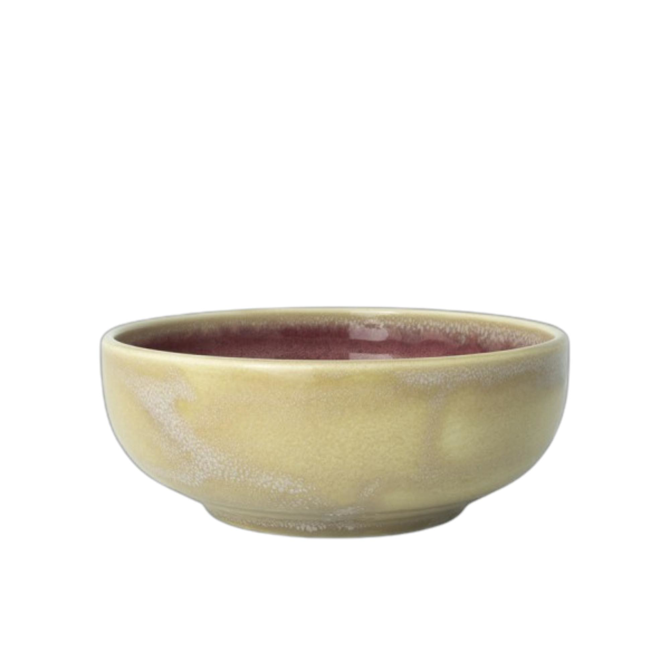 Aurora Vesuvius Rose Quartz Bowl 15.5 x 6.75cm / 6.125 x 2.65inch