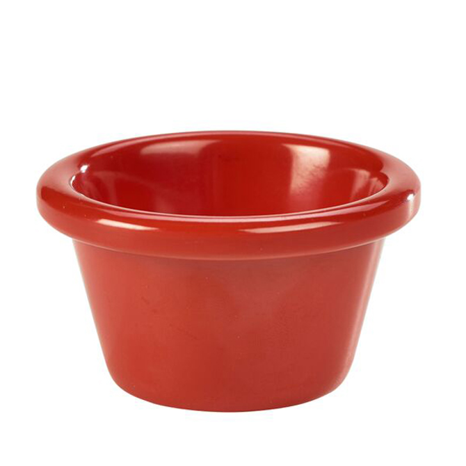 Red Melamine Ramekin 3oz / 85ml
