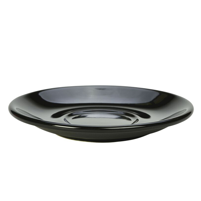 Royal Genware Saucer Black 16cm