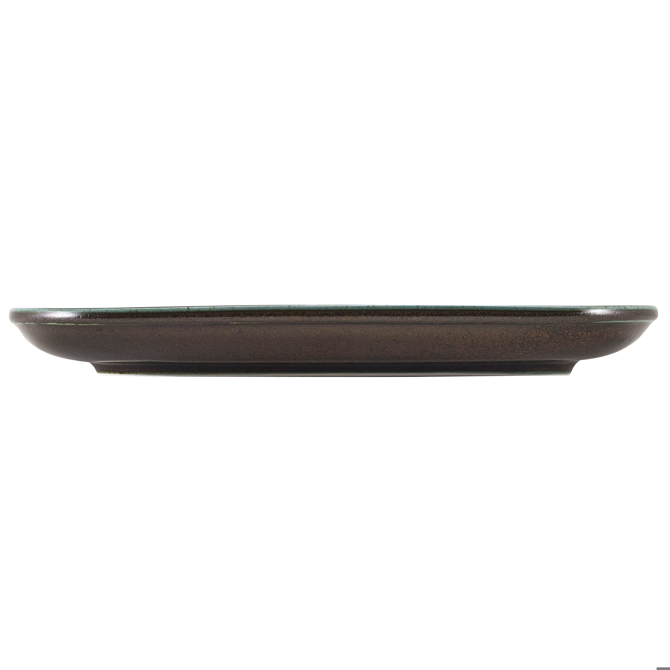 Terra Porcelain Rectangular Plates Black 13.6" / 34.5cm