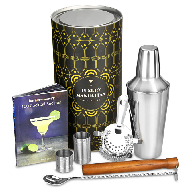 Luxury Manhattan Cocktail Shaker Set