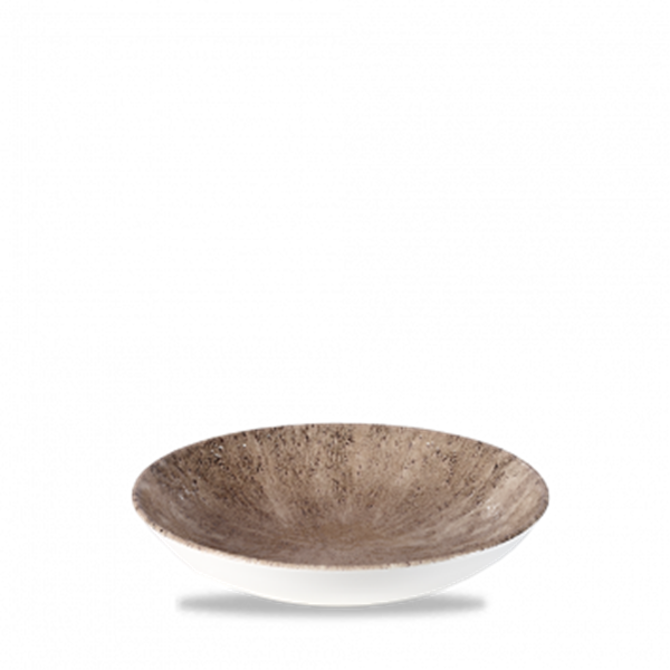 Stone Zircon Brown Evolve Coupe Bowl 7.25inch