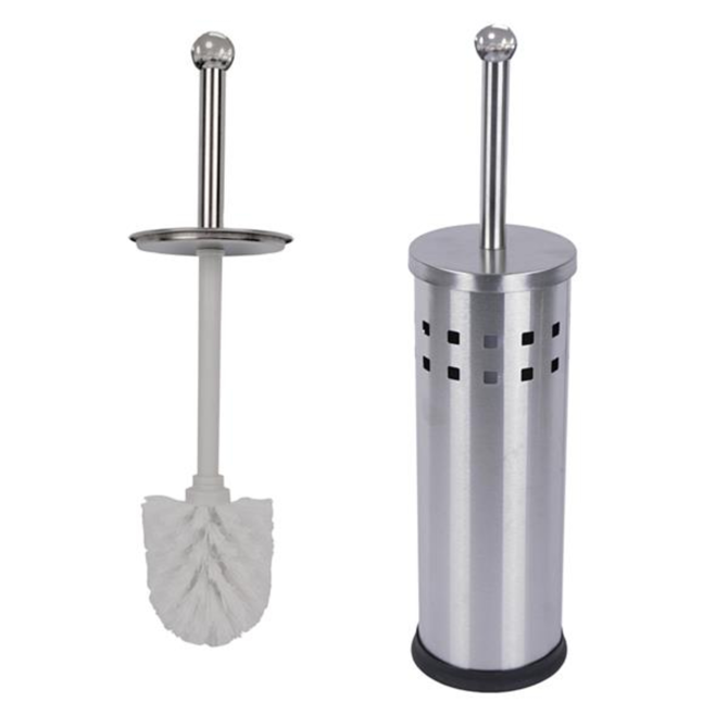 Stainless Steel Toilet Sanitary Brush & Holde