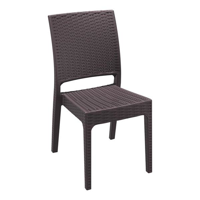 Mint Side Chair Brown