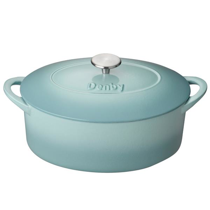 Pavilion Cast Iron Oval Casserole 23.25inch / 8cm