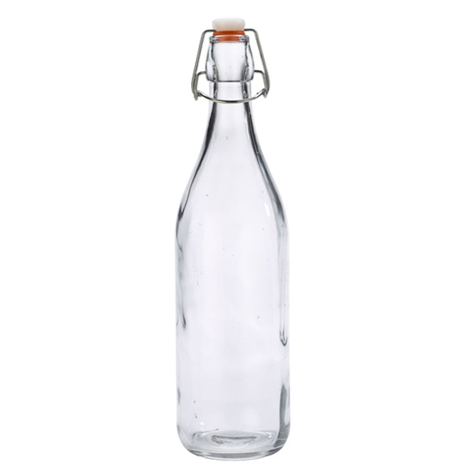 Glass Swing Top Bottle 1ltr