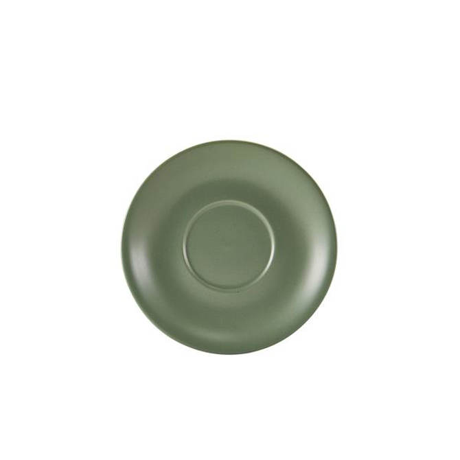GenWare Porcelain Matt Sage Saucer 16cm / 6.25inch