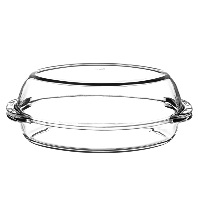 Oval Casserole Dish with Lid 34 x 19.5cm