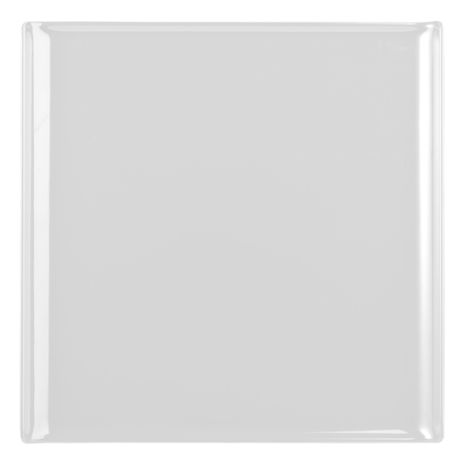 Churchill Alchemy Melamine Square Buffet Tray White 11.8inch / 30cm