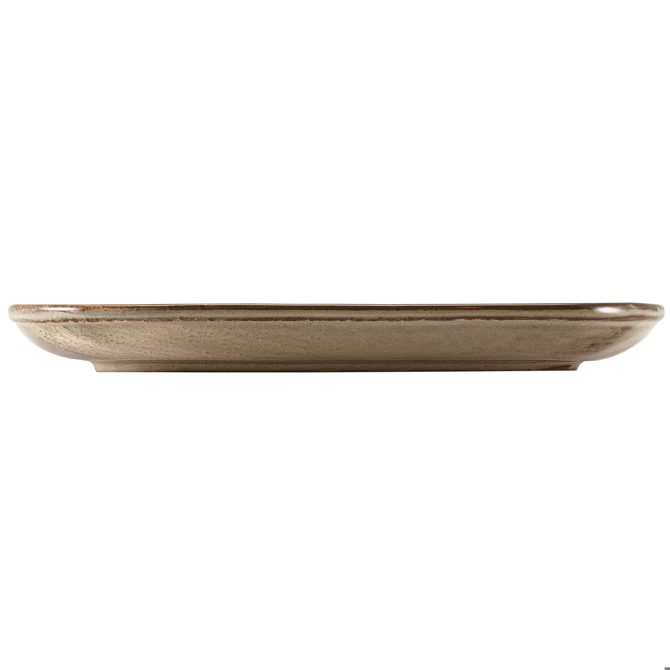 Terra Porcelain Rectangular Plates Grey 11.4" / 29cm
