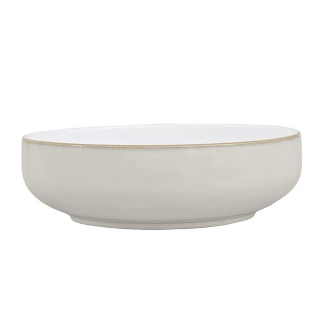 Natural Canvas Serving Bowl 9.65inch / 24.5cm