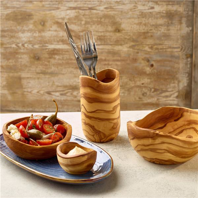 GenWare Olive Wood Rustic Bowl 6inch / 15cm