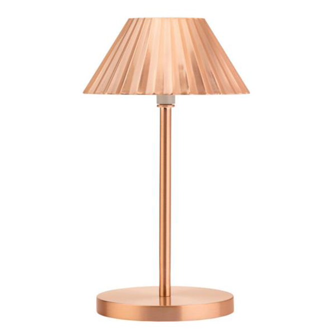 Aruba LED Cordless Lamp 23cm - Brushed Copper