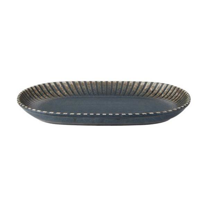 Flint Oval Platter 28 x 18cm