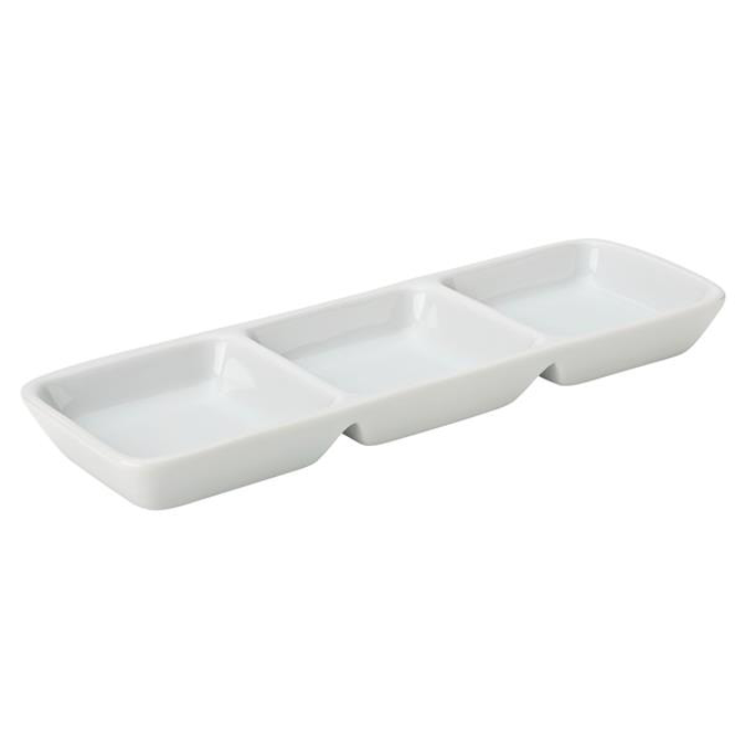 Titan Triple Divided Dish 7.75inch / 20cm