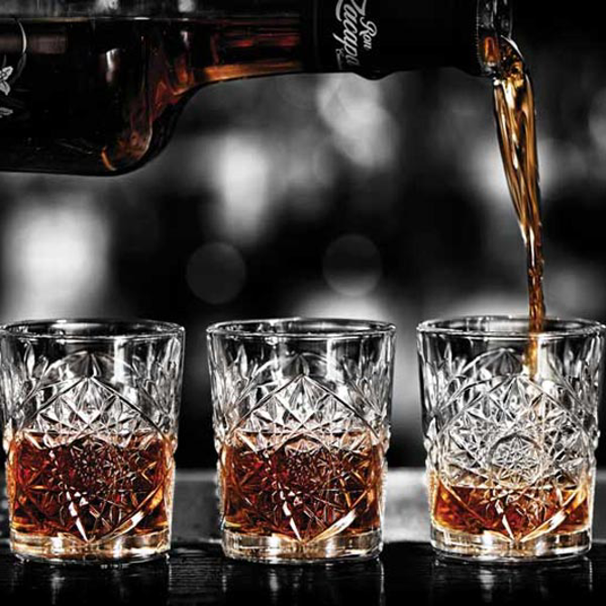Hobstar Shot Glasses 2oz / 60ml