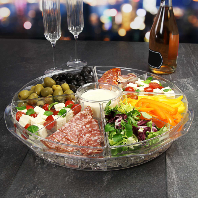On Ice 8 Section Appetiser Tray
