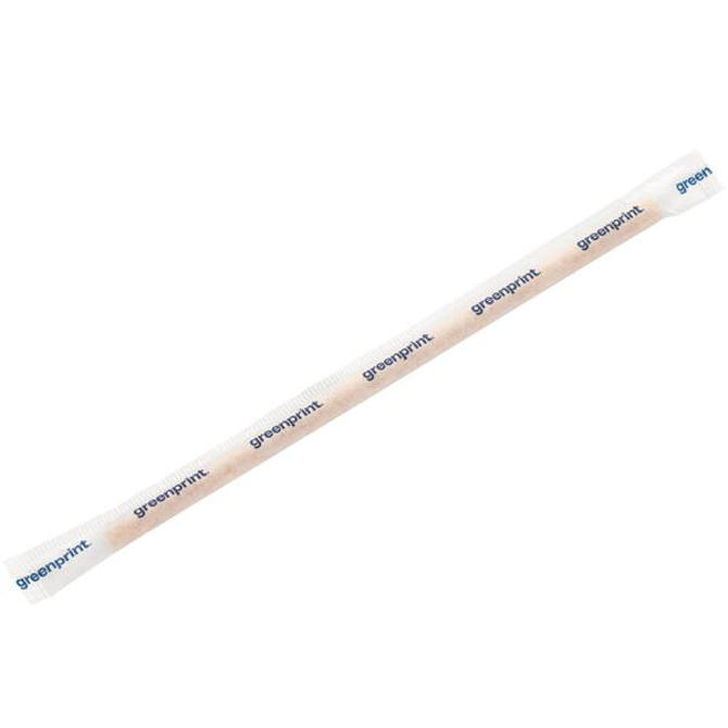 Agave Wrapped Natural Straw 8.25inch / 21cm