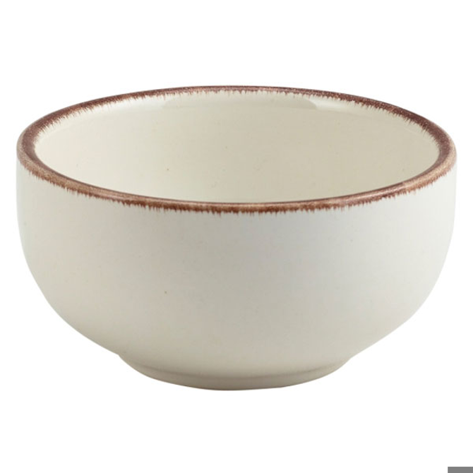 Terra Stoneware Sereno Brown Round Bowl 4.5inch / 11.5cm