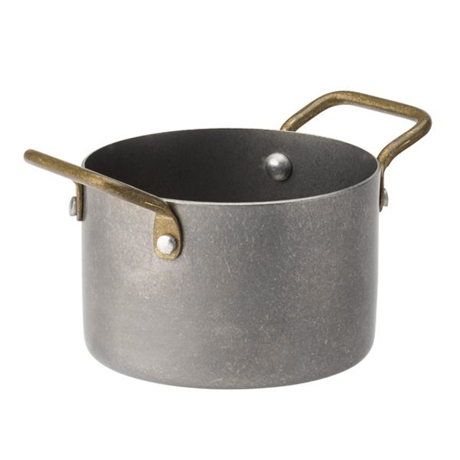 Vintage Steel Mini Casserole Dish 3.5inch / 9cm