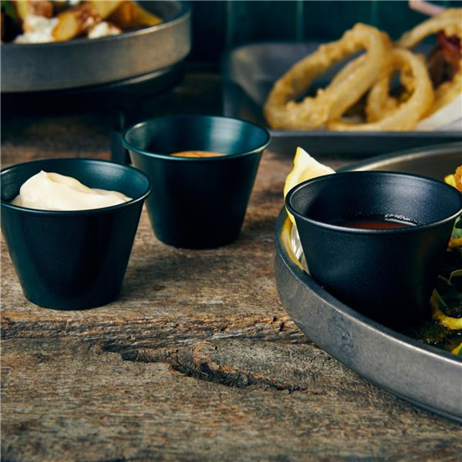 GenWare Metallic Black Ramekin 2.5oz / 71ml