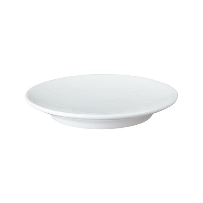 Porcelain Carve White Small Plate 6.9inch / 17.5cm