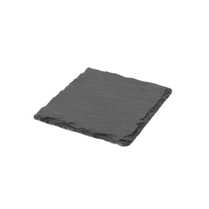 Genware Natural Edge Slate Platter 10cm