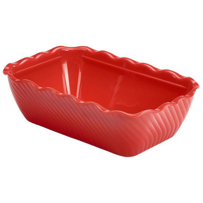 Crock Tulip Serving Dishes Red 26.3 x 17.1 x 8cm