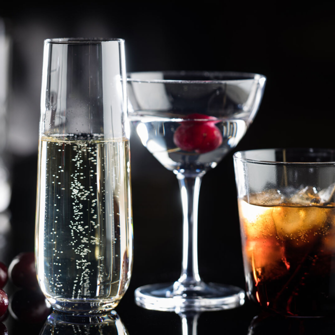 Raffles Champagne Flutes 8oz / 230ml