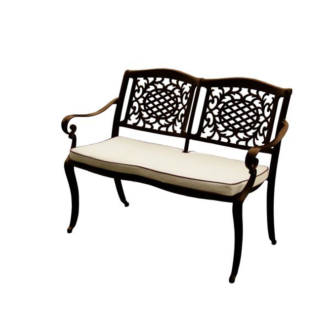 Odsey Bronze/Cream Stacking Bench