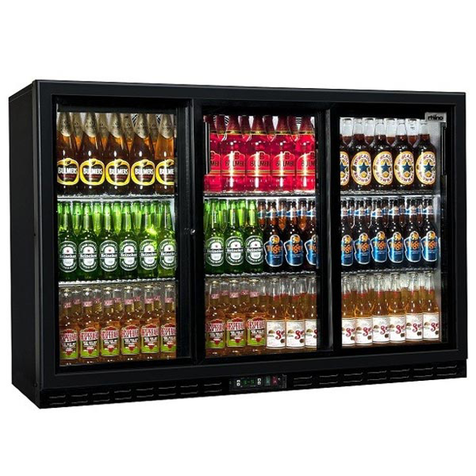 Rhino GreenSense Plus Oslo 1350S Glass Sliding Door Bottle Cooler