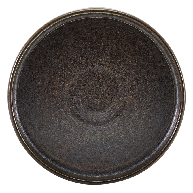 Terra Porcelain Presentation Plates Black 7" / 18cm