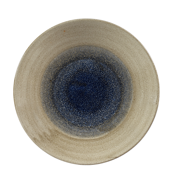 Churchill Stonecast Aqueous	Bayou Deep Coupe Plate	10inch / 25.5cm