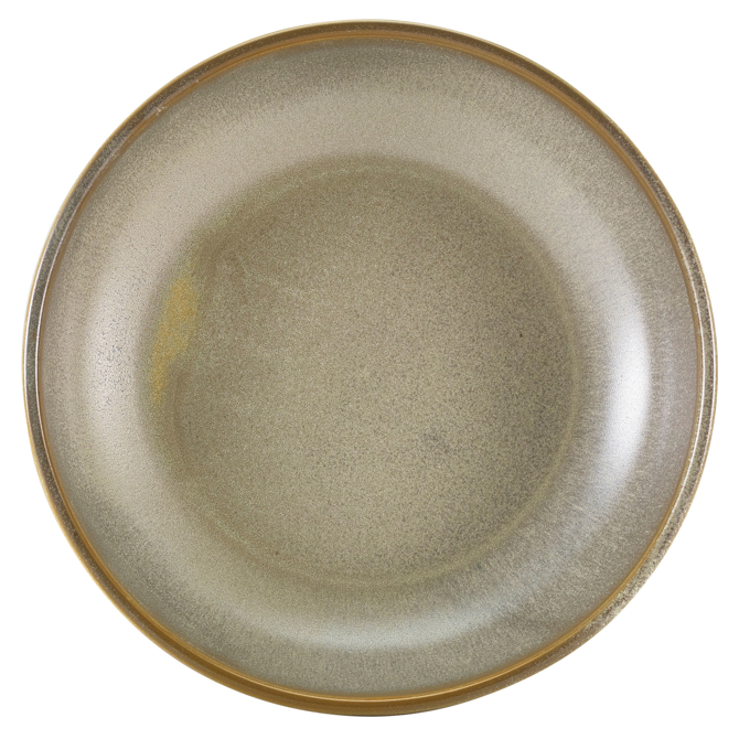 Terra Porcelain Coupe Bowls Matt Grey 9" / 23cm