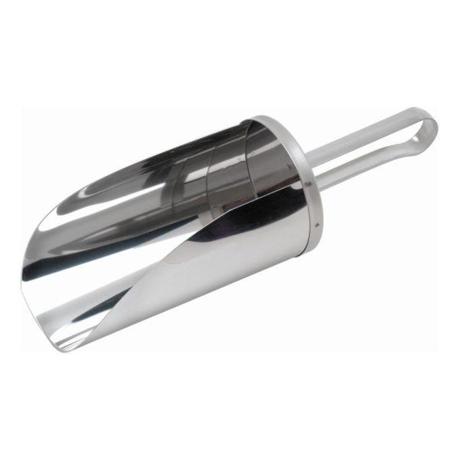 Stainless Steel Flour Scoop 6inch 0.4ltr