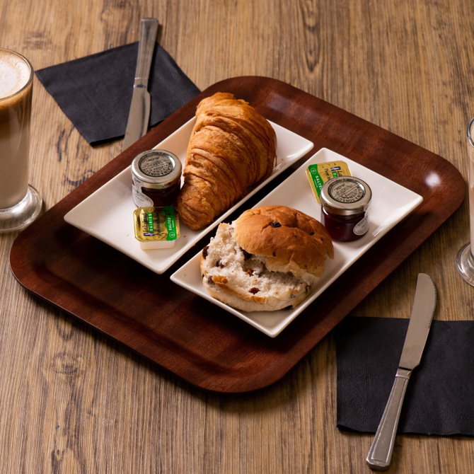 Darkwood Mahogany Tray 48 x 37cm