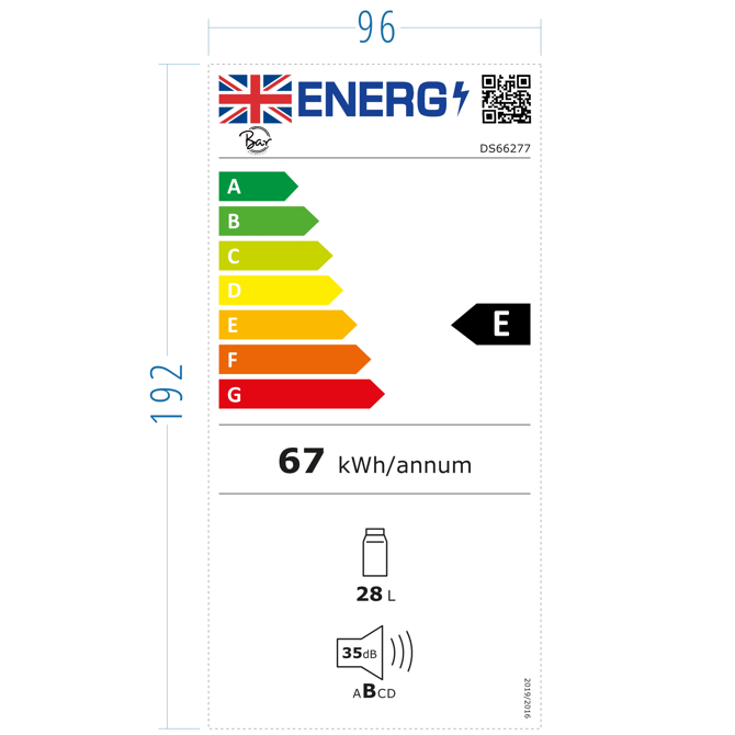 ChillMate Drinks Fridge 25ltr with UK & EU Plug