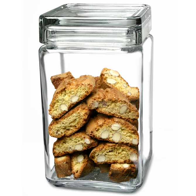 Utopia Square Biscotti Jar 1.5ltr