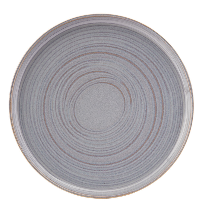 Santo Dark Grey Coupe Plate 11inch / 28cm